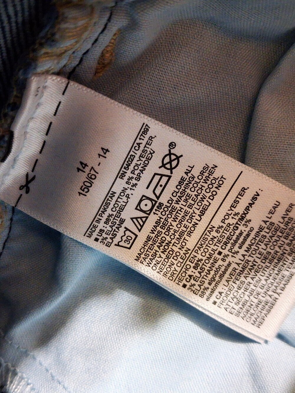 Old Navy Girls 14 High Rise Rockstar Jeans - Picture 4 of 4